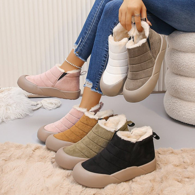 WinterWarm™ - Waterproof Plush Lined Boots for Cozy Comfort