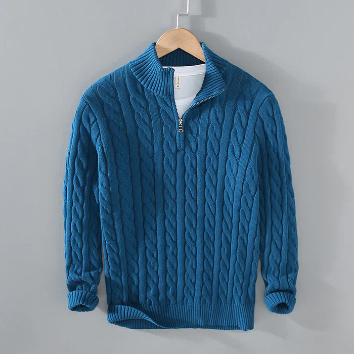 Cozy Chunky Knit Wool Sweater