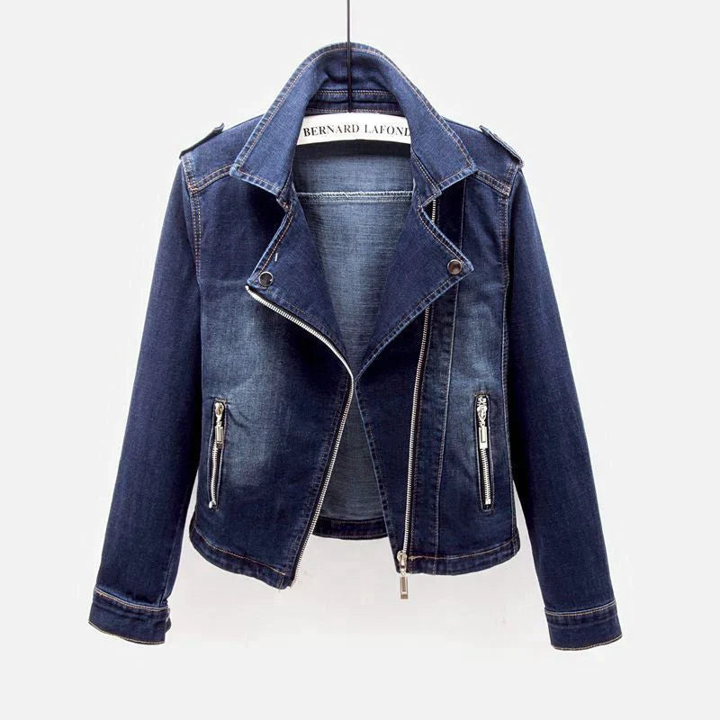 Classic Denim Jacket with Timeless Fusion Style