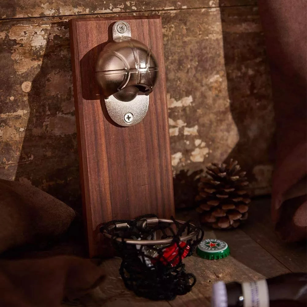 Custom Engraved Wooden Bottle Opener Gift