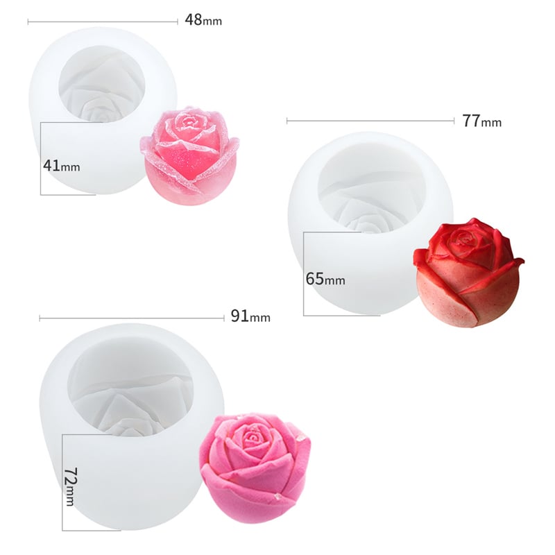 FrostBloom™ - Rose-Shaped Ice Cube Mold