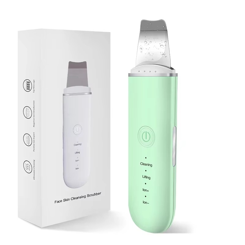 SkinSonic™ - Ultrasound Skin Scrubber for Deep Cleansing & Glow