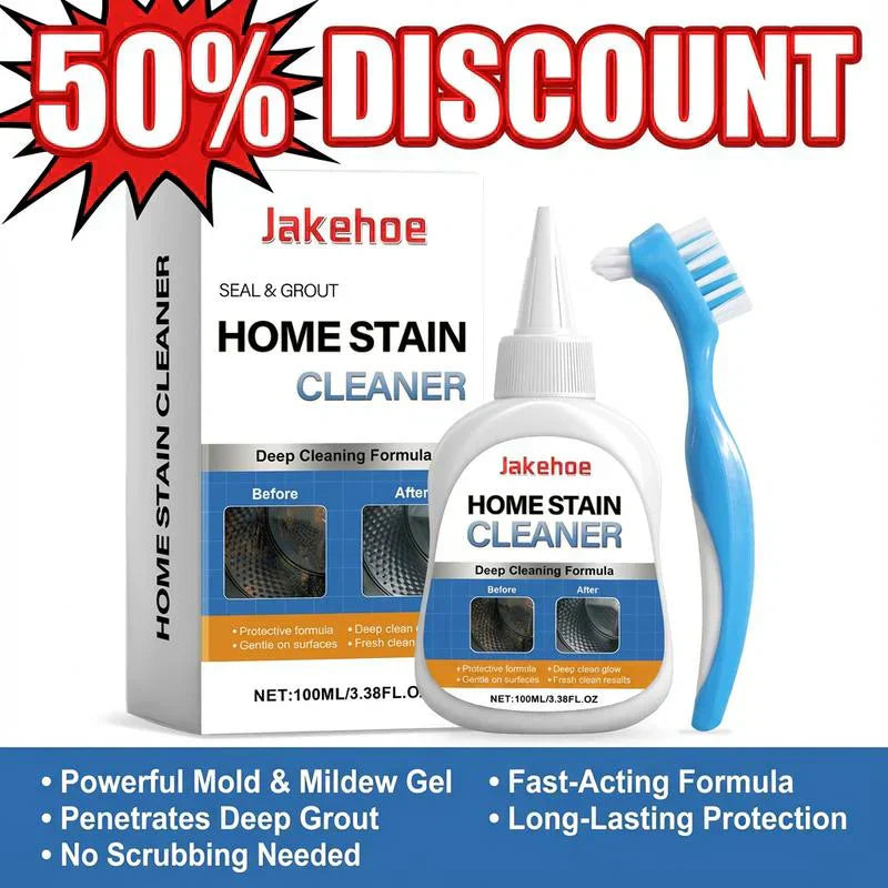 CleanEase™ - Heavy Duty Mold Remover Gel with Scrub Brush