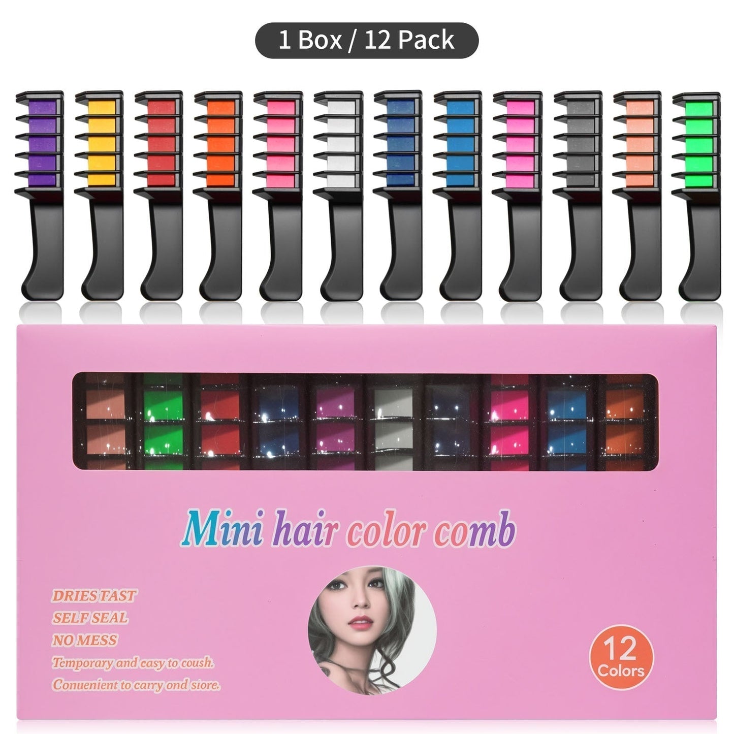 ChromaComb™ - Vibrant Color Hair Detangling Comb