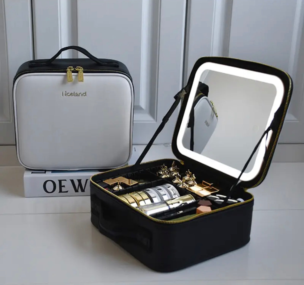 GlamJourney™ Chic Travel Makeup Bag