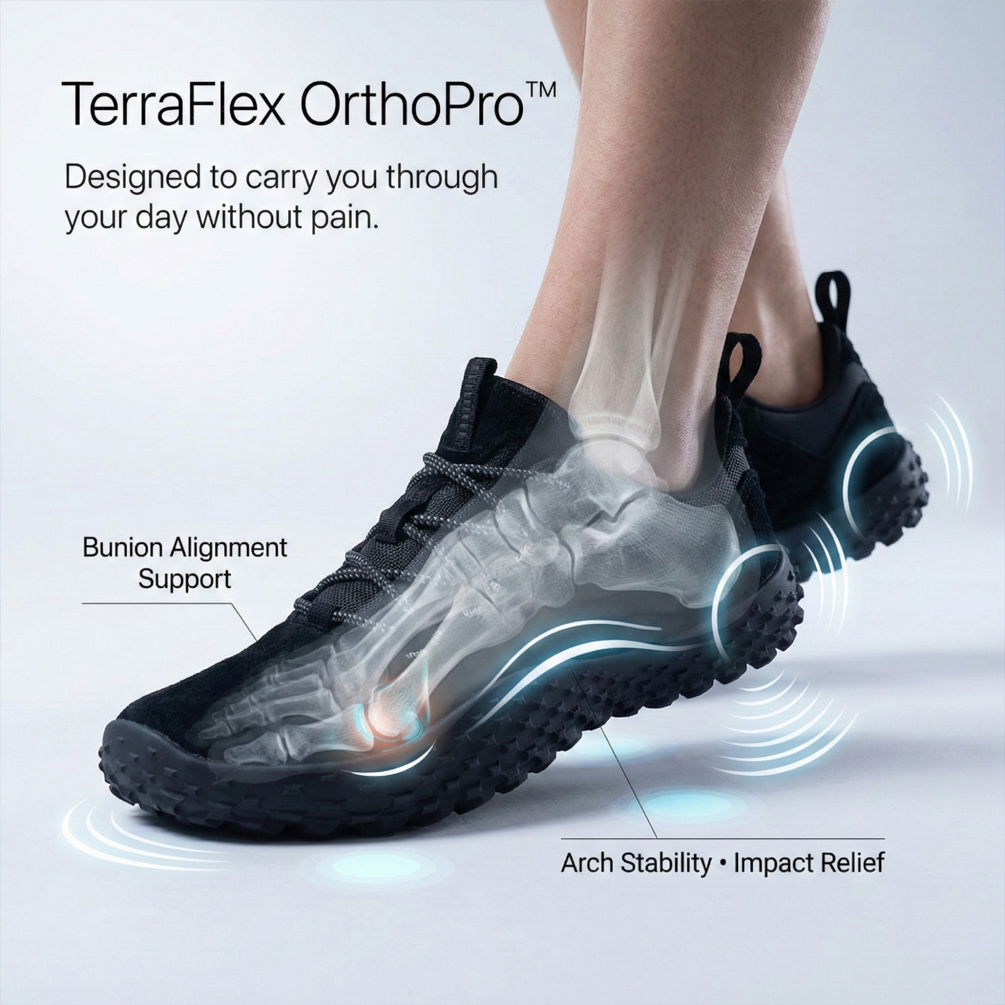 TerraFlex OrthoPro™ Orthopedic Walking Shoes
