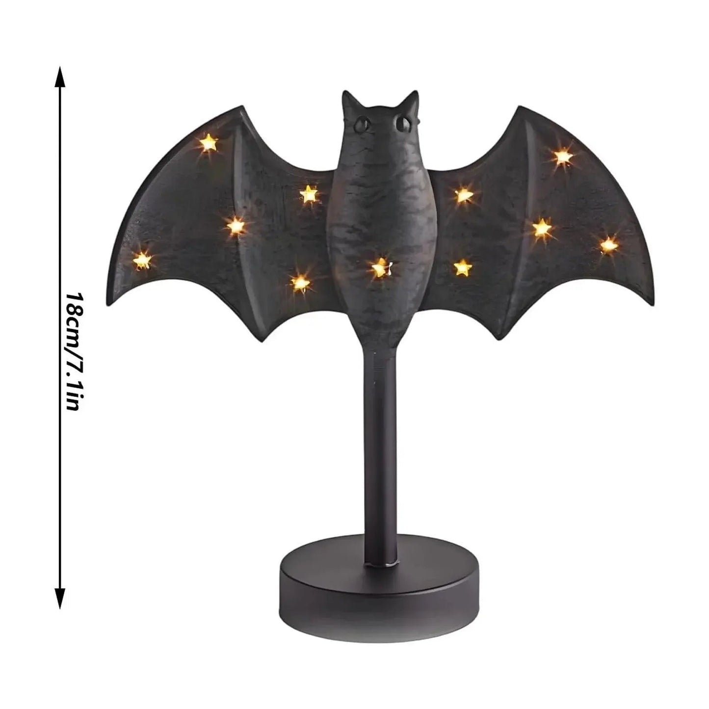 Gothic Bat Candle Holder for Cozy Halloween Decor