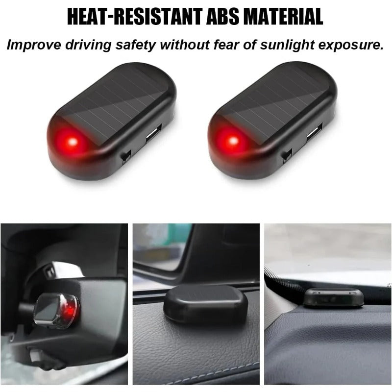 Solar-Powered Car Alarm Security Light