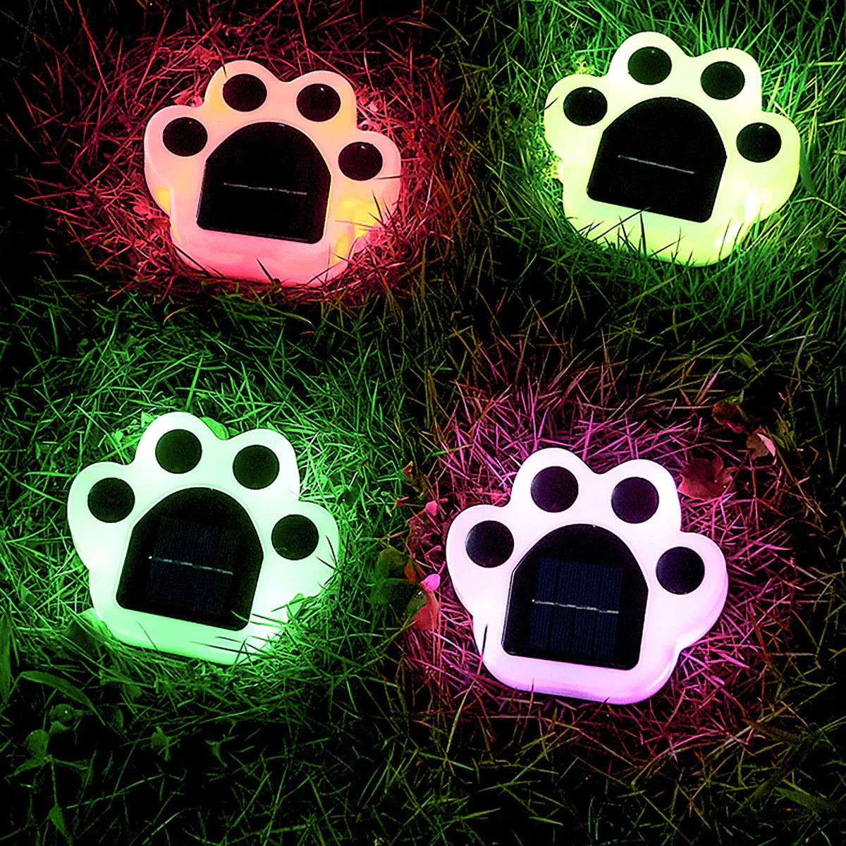 LumiPaw - Effortless All-Night Garden Glow Without Wiring