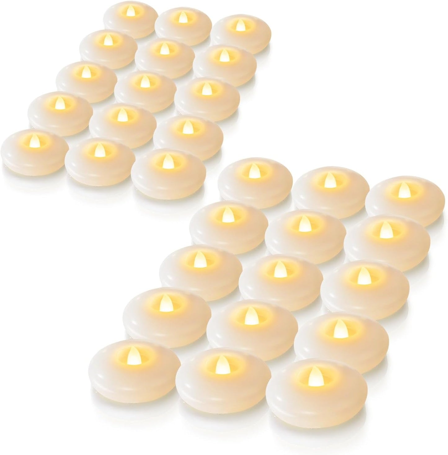 LumiGlow™ - Waterproof LED Floating Candles for Wedding Decor