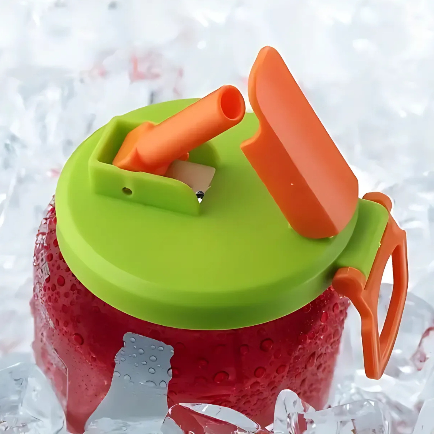 Reusable Silicone Travel Straw Set for Clean Drinking On the Go