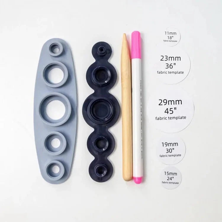 DIY Button Maker Craft Kit for Custom Pins and Badges