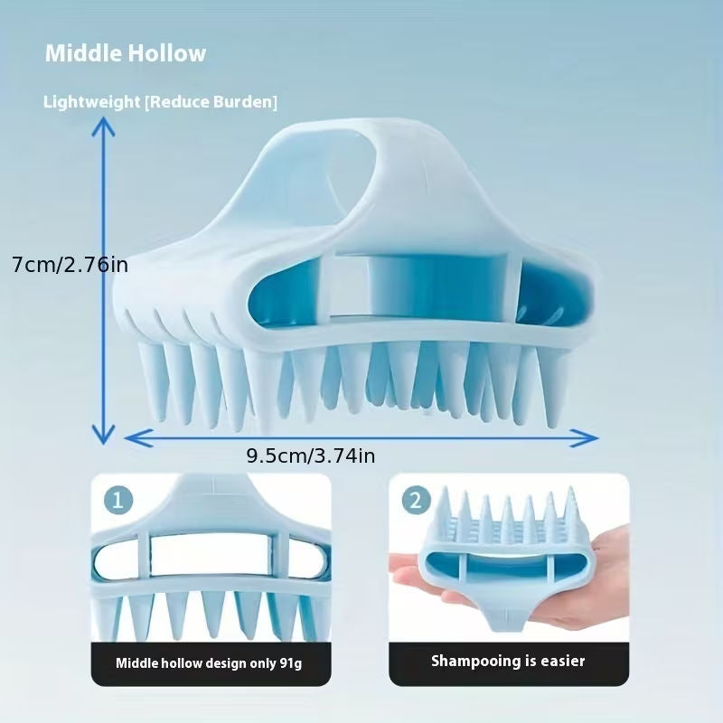 ScalpEase™ - Silicone Scalp Massager for Refresh & Relaxation