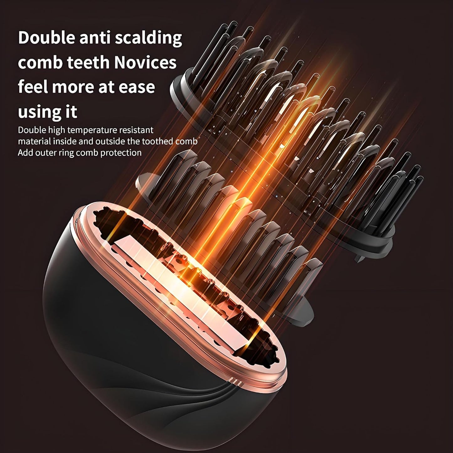 SleekPro™ Wireless Mini Hair Straightening Comb for Quick Styling