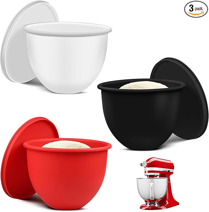 FlexiMix™ - Silicone Mixer Bowl Liner Attachment for Easy Mixing