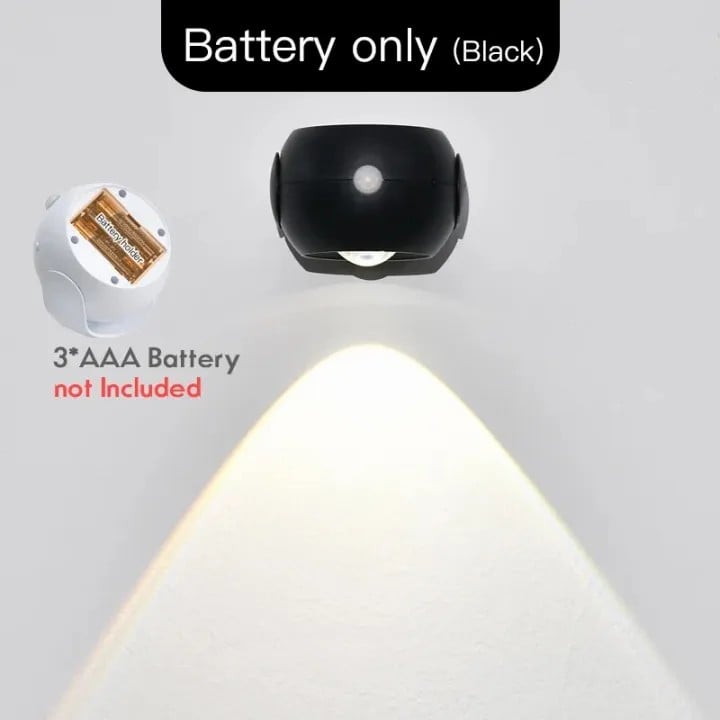 LumaGlow™ - LED Rechargeable Indoor Wall Sconce