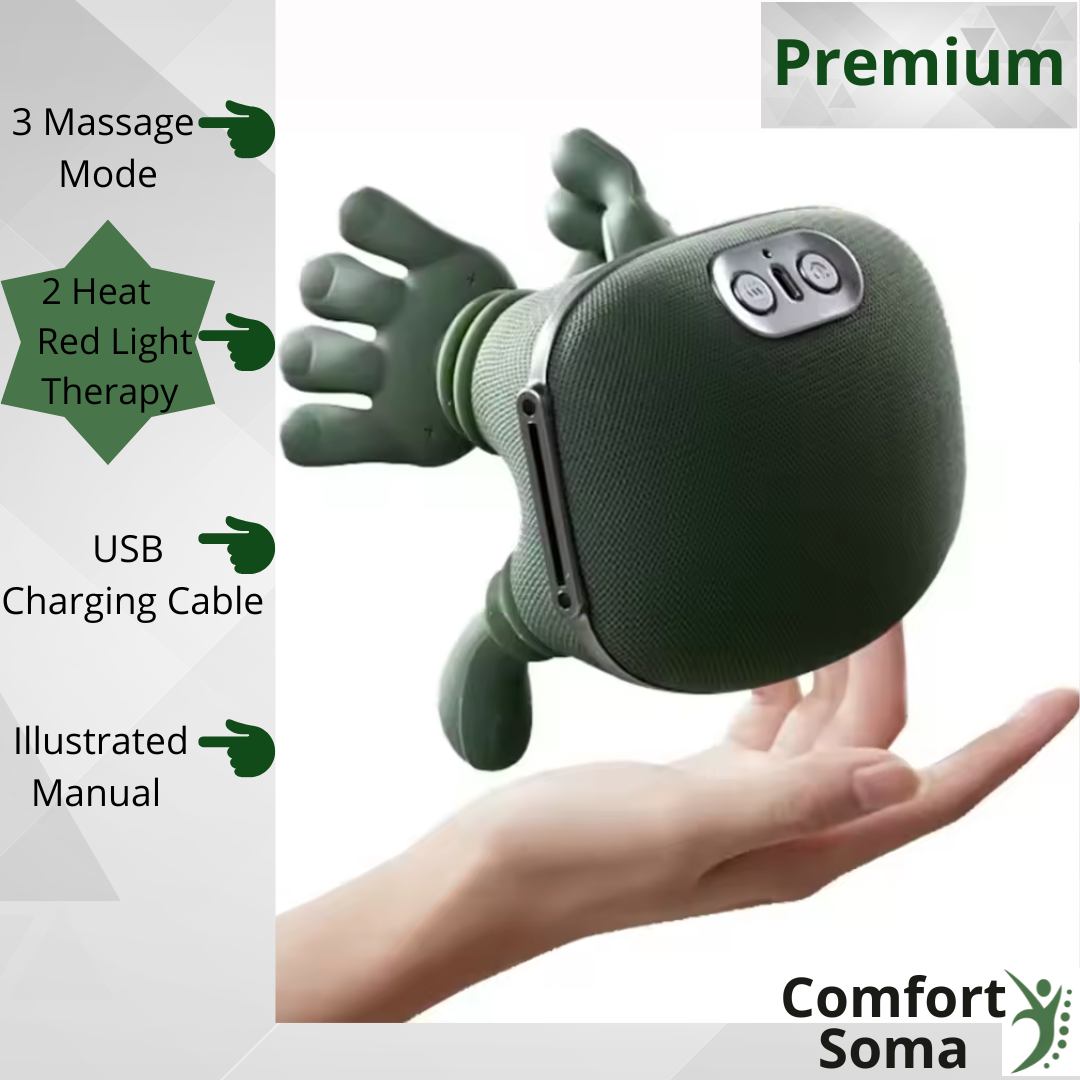 RelaxEase™ - Portable Neck & Back Massager
