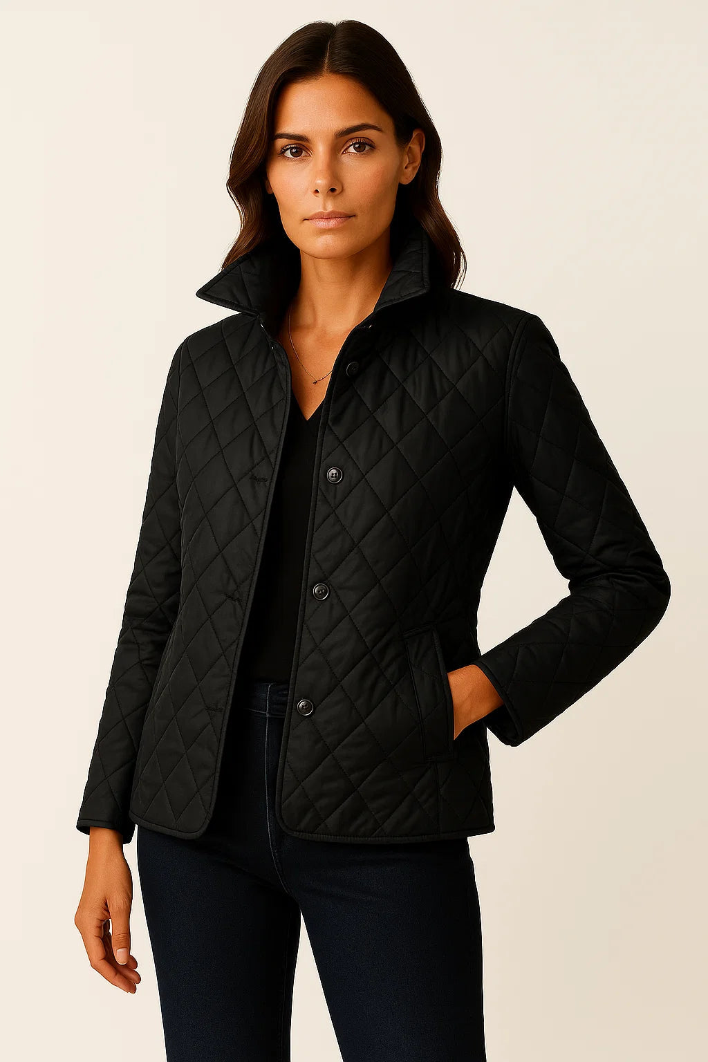 Chic Quilted Puffer Jacket for Effortless Warmth