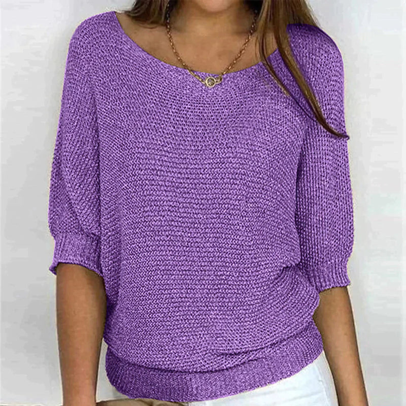 Cozy Chic Knit Pullover Sweater
