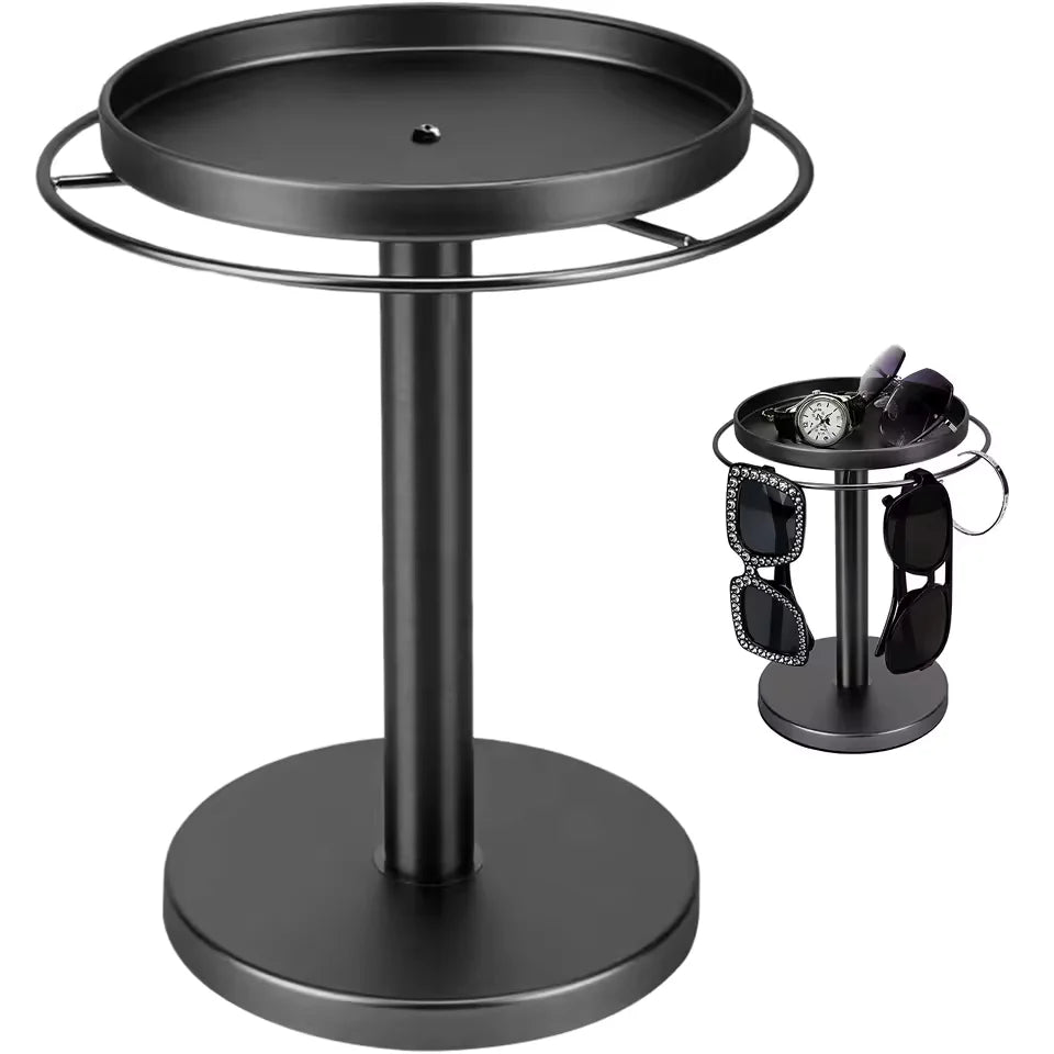 Rotating Sunglasses Organizer Stand