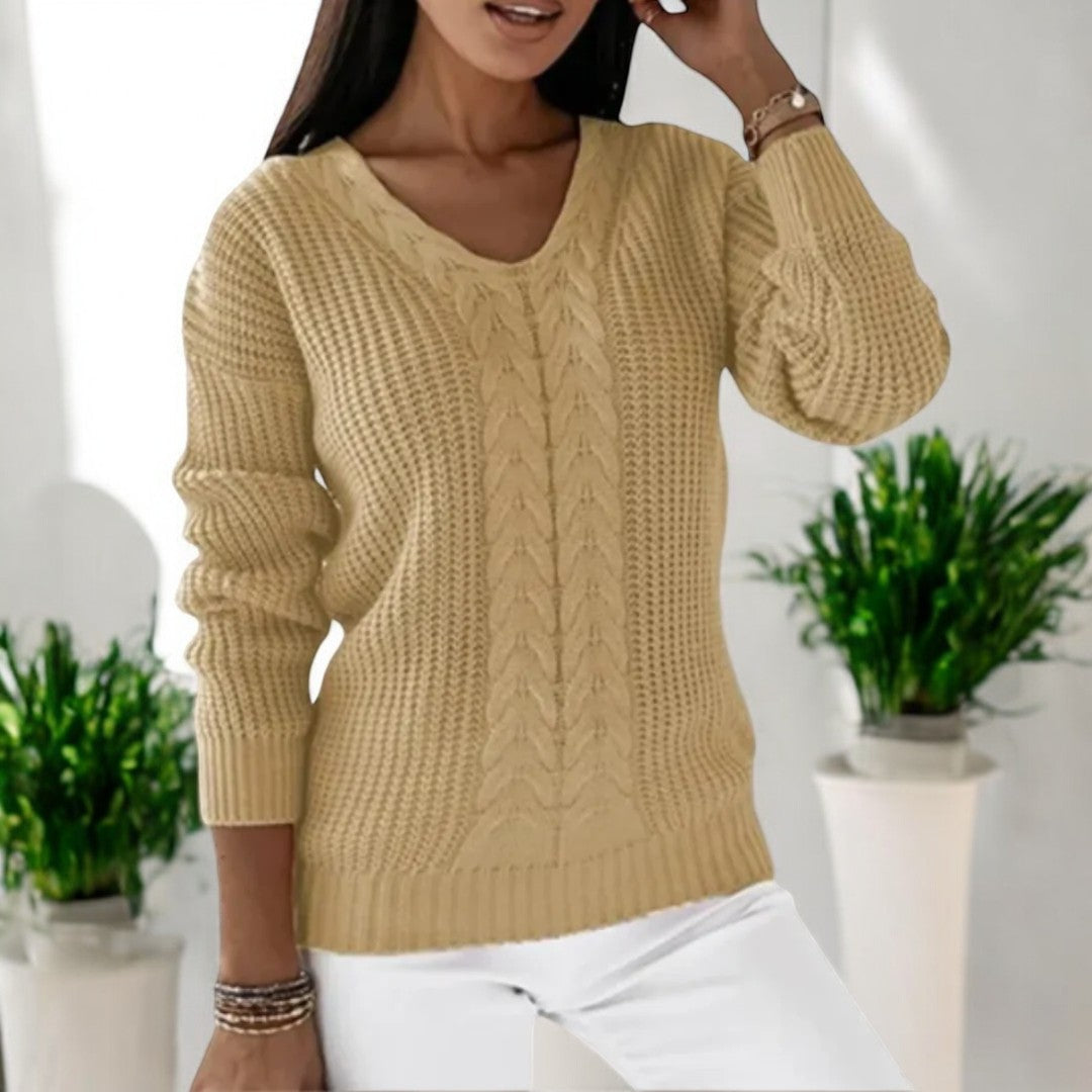 Cozy Scandi Knit Sweater for Everyday Style