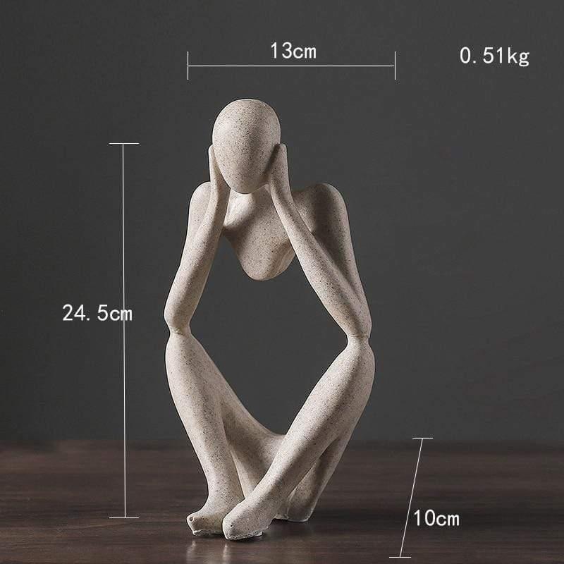 Modern Abstract Atacama Sculpture for Home Decor