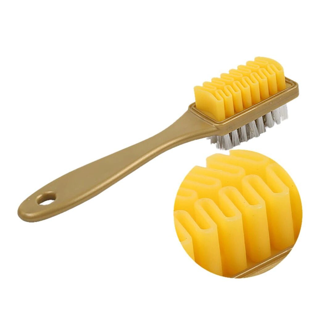 CleanStride™ - Double-Ended Shoe Cleaning Brushes Set