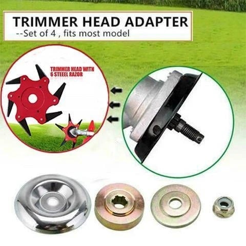 EdgeGlide™ - Universal Steel Razor Trimmer Head Set