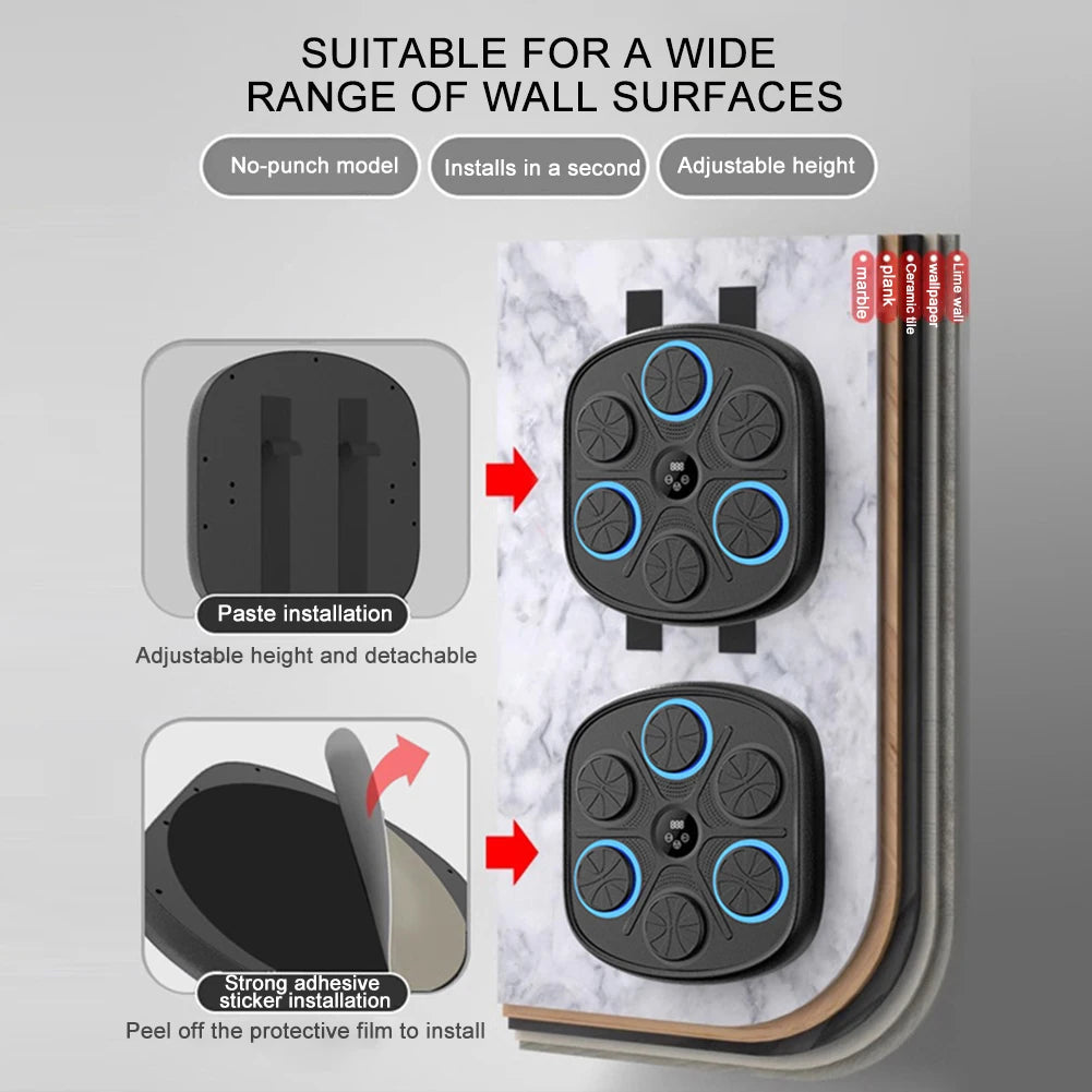 Compact Smart Boxing Trainer for Home Workouts