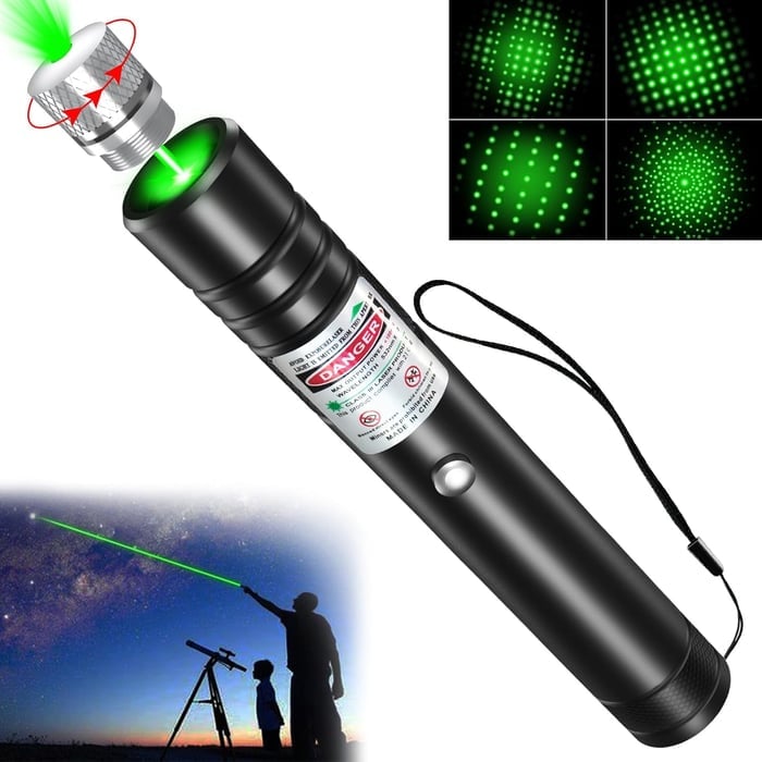 Red Green Laser Light for Festive Outdoor Decor