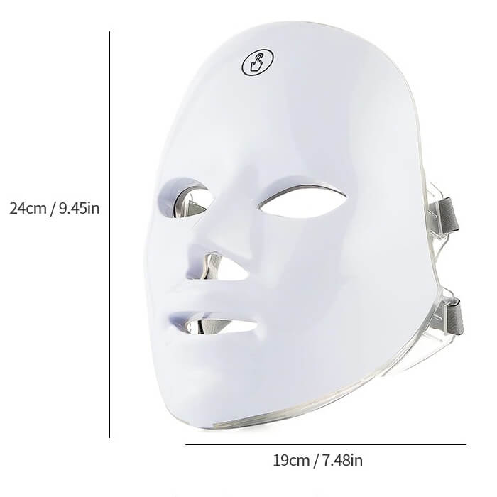 GlowBloom™ LED Light Therapy Korean Face Mask