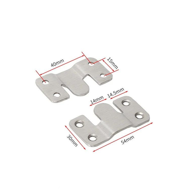 Stainless Steel Interlocking Hanging Buckle