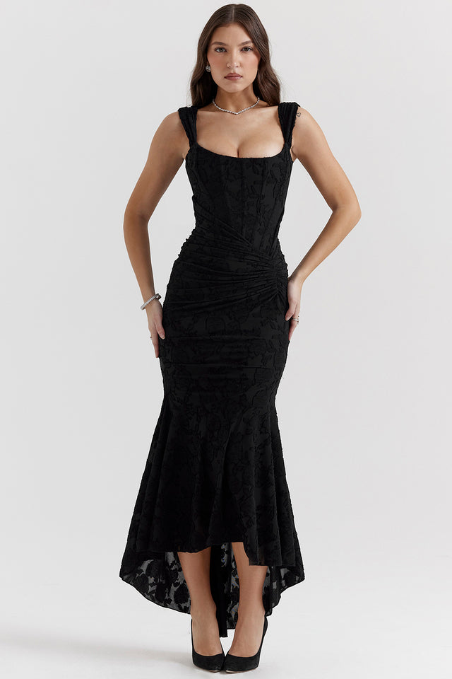 Flowy Curve-Enhancing Waist Dress