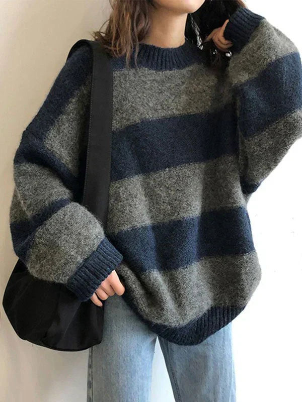 Cozy Elegant Oversized Knit Sweater for Women