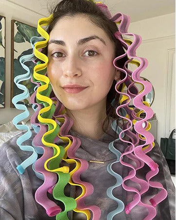 CurlSerene™ - Heatless Spiral Hair Ribbons Set