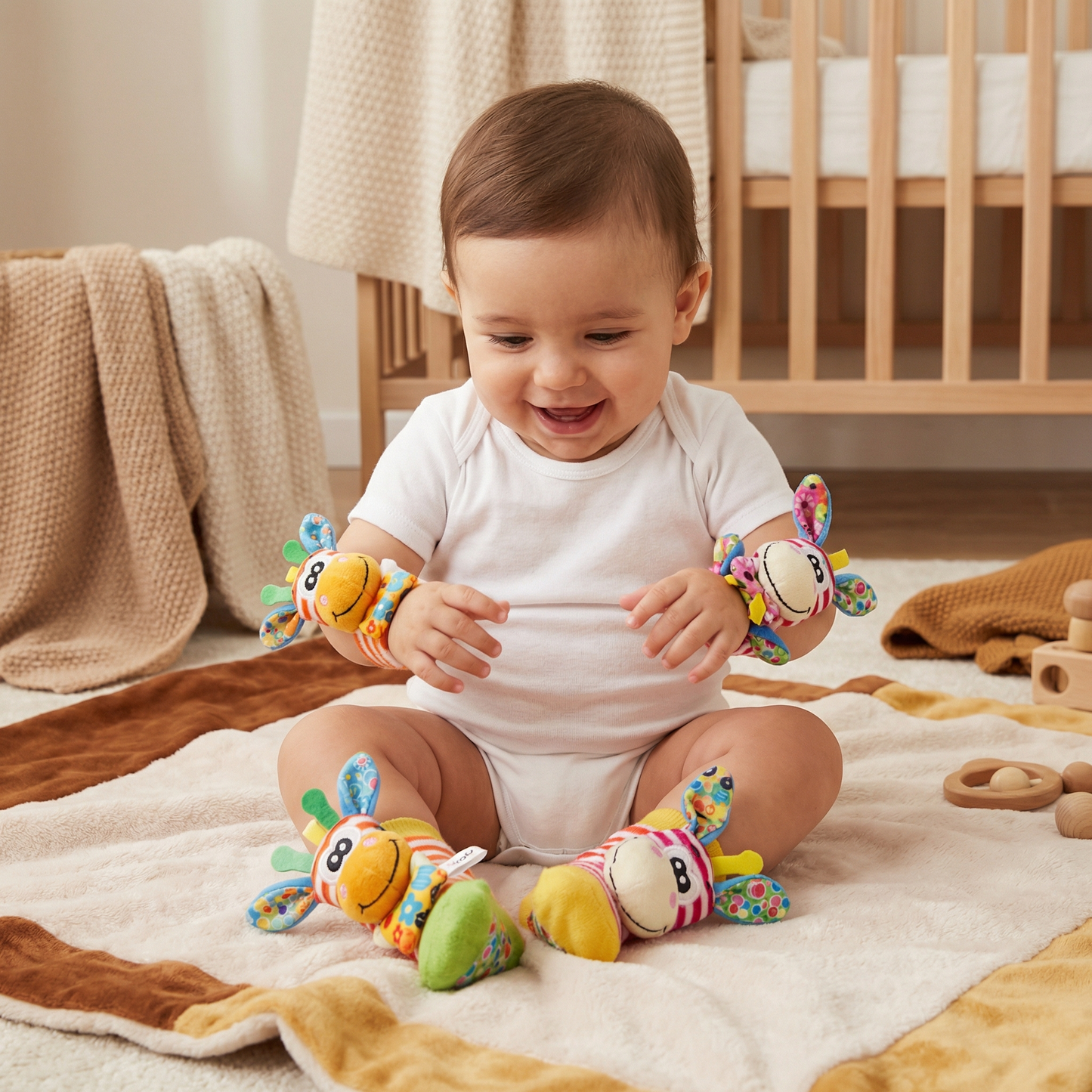 TinyTots WiggleWear - Boost Baby’s Motor Skills and Sensory Development