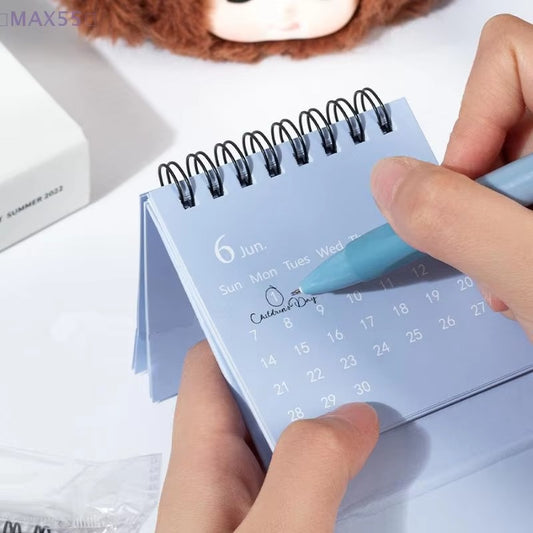 2026 Mini Desk Calendar | Morandi Color Standing Calendar