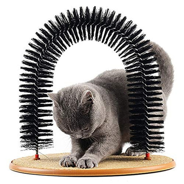 Interactive Cat Scratching Tree with Soothing Massage and Catnip