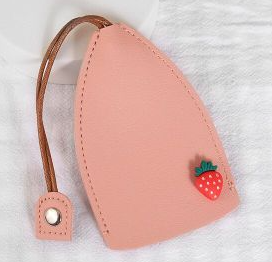Sleek Leather Key Holder Case Organizer