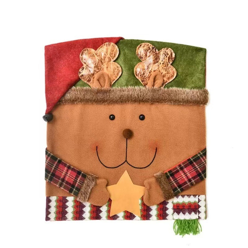 MerrySeat™ - Festive Holiday Chair Covers for Christmas Decor