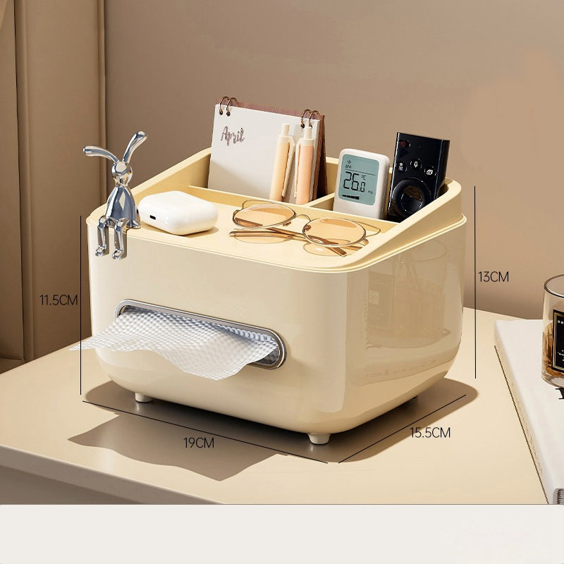 StoraFlex™ - Multi-Functional Tissue Box Cover with Storage