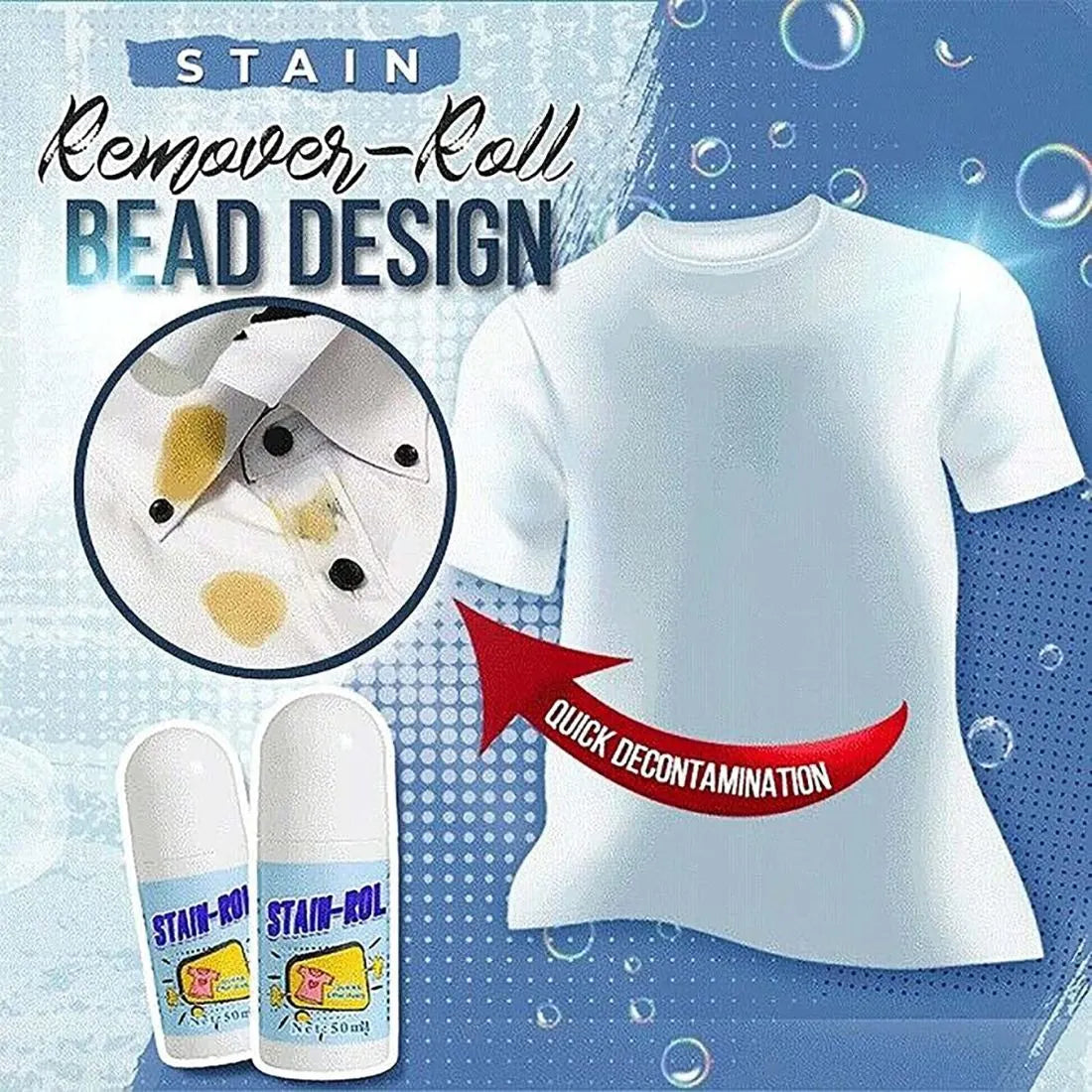 SpotlessEase™ - Powerful Clothes Stain Remover