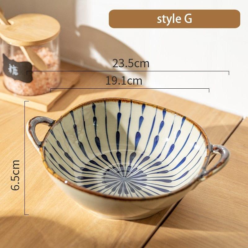 Handcrafted Ceramic Marcia Serving Bowl