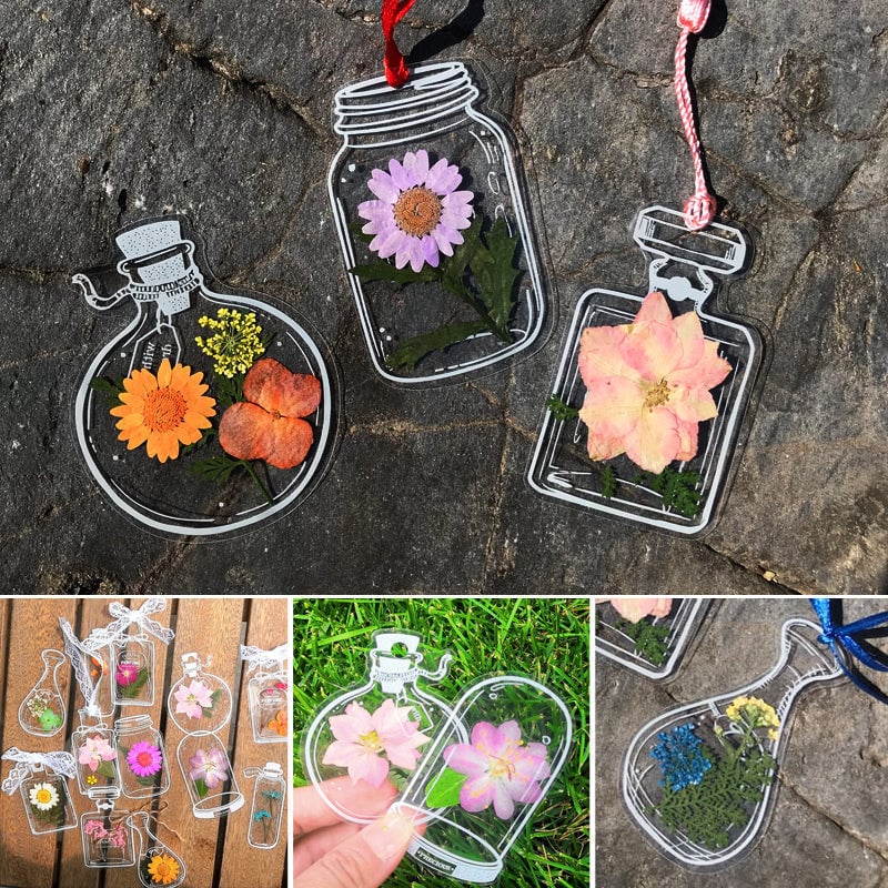 FloraMark - Beautifully Protect Your Books with Real Flowers