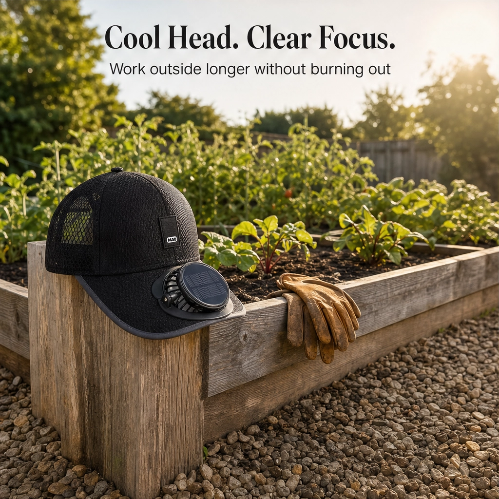 BreezeGuard - Stay Cool and Protected Hands-Free in the Sun