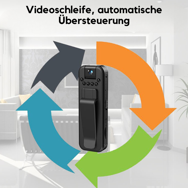 Compact 1080p Mini Camera for Clear Travel and Everyday Moments
