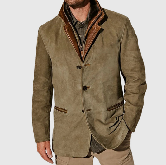 Retro Inspired Vintage Wool Blend Jacket
