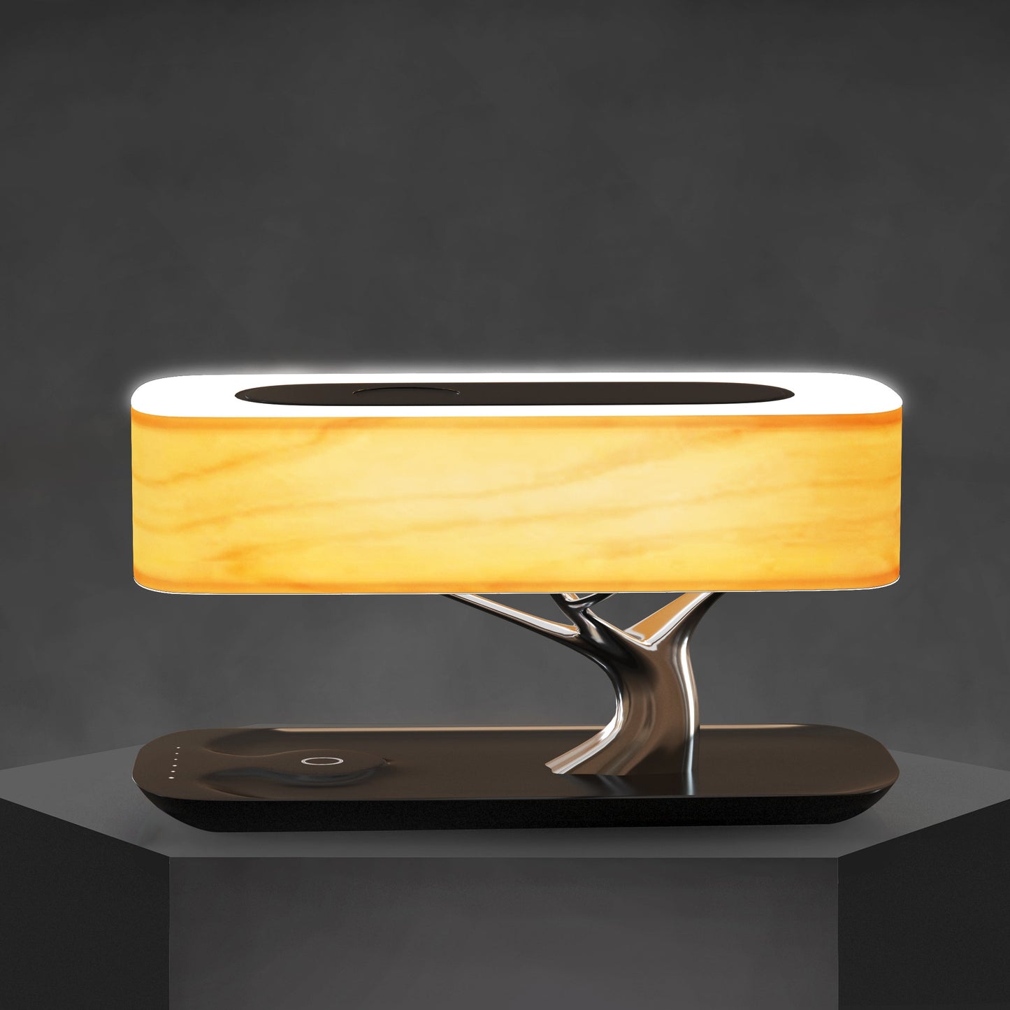 GlowNest - Declutter Your Space with Light, Music, and Wireless Charging