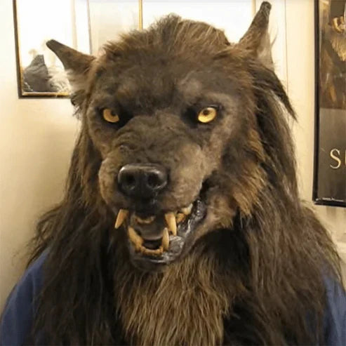 Wild Wolf Halloween Mask for Costume and Parties