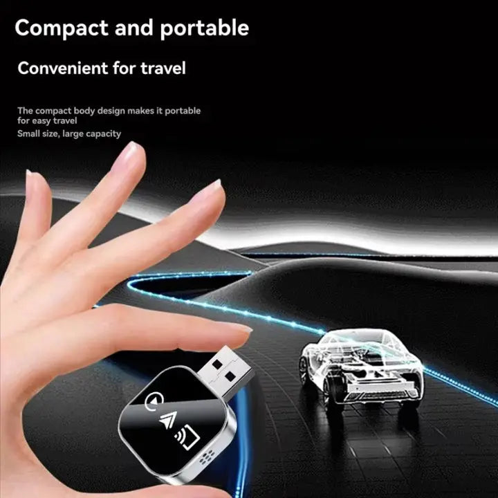 DriveSync™ - Wireless CarPlay Adapter for Hands-Free Driving